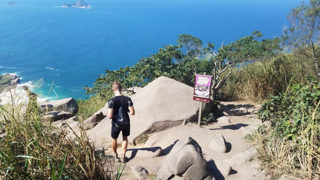 Image showing the acai vendor at Pedra do Telégrafo