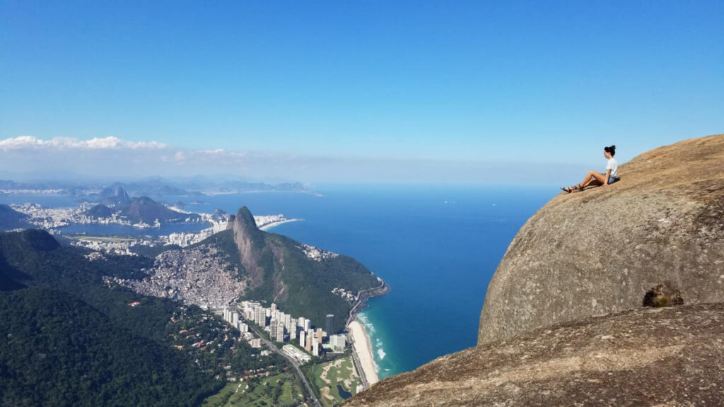 At the top of Rio's most dangerous hike | Top 12 Hiking Spots In Rio (& What You Need To Know For Each)