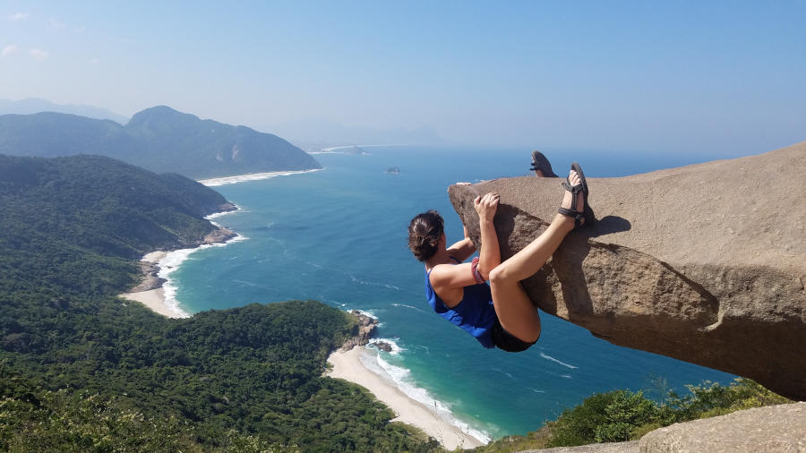 One of the most iconic hiking spots in Rio | Pedra do Telegrafo