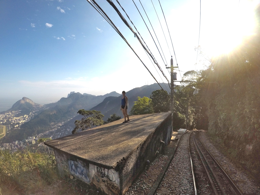 Taking a break on Trilha do Corcovado | Top 12 Hiking Spots In Rio (& What You Need To Know For Each) 